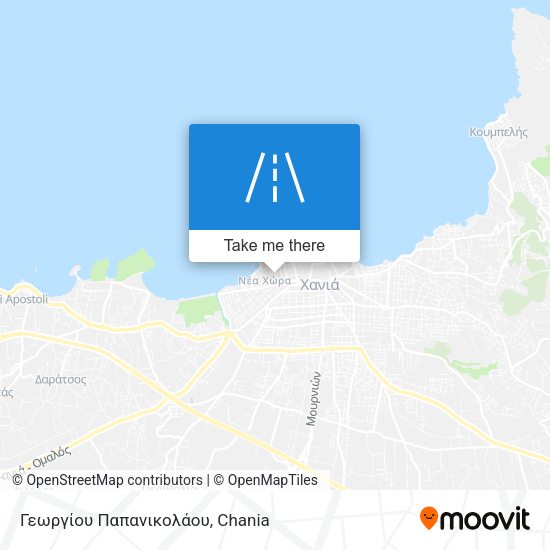 Γεωργίου Παπανικολάου map