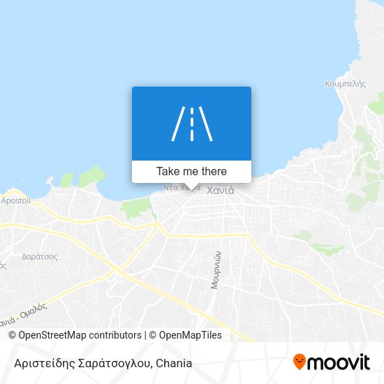 Αριστείδης Σαράτσογλου map