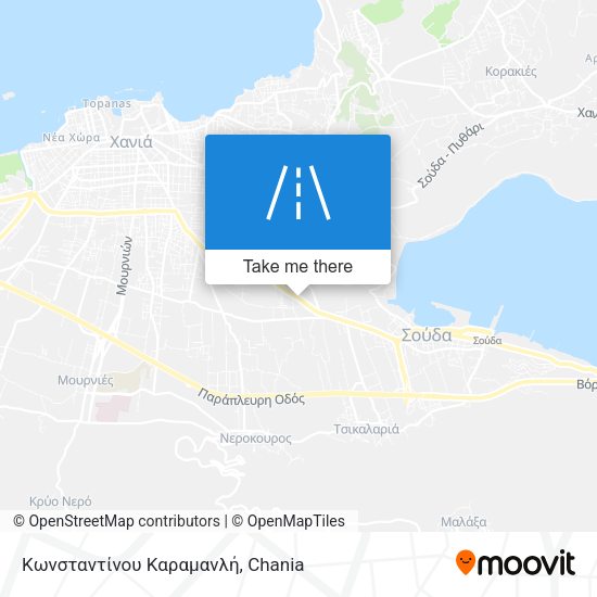 Κωνσταντίνου Καραμανλή map