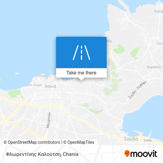 Φλωρεντίνης Καλούτση map