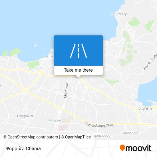 Ψαρρών map