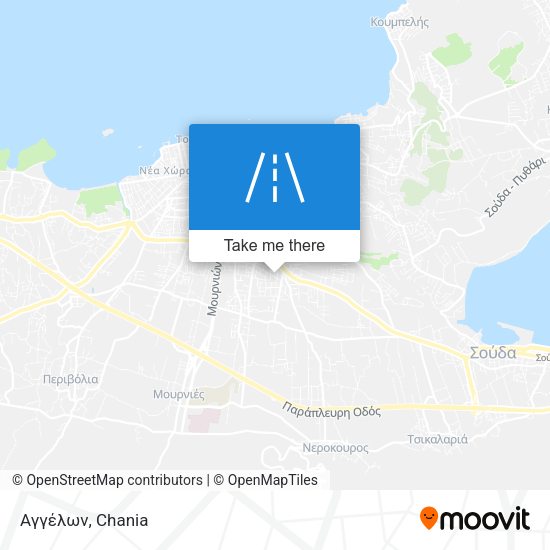 Αγγέλων map