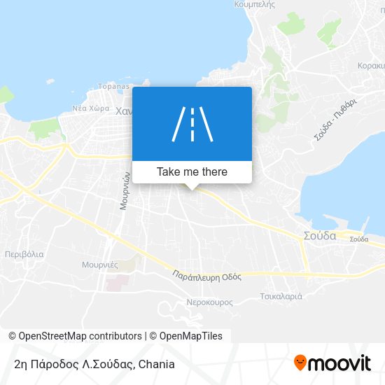 2η Πάροδος Λ.Σούδας map