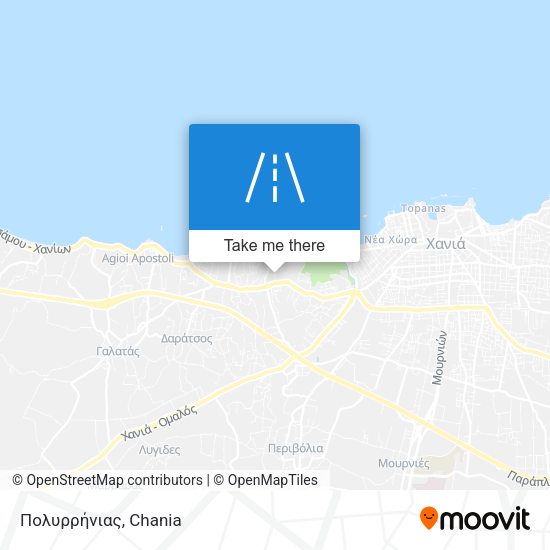 Πολυρρήνιας map