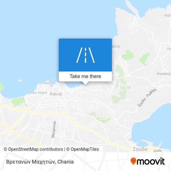 Βρετανών Μαχητών map