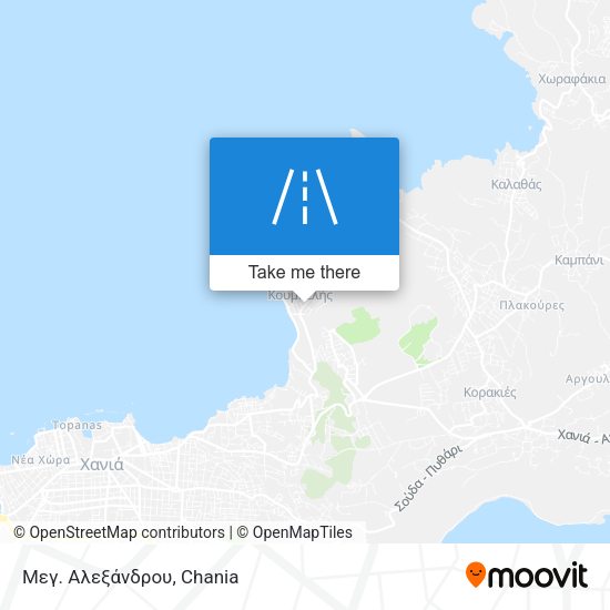 Μεγ. Αλεξάνδρου map