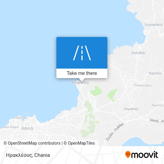 Ηρακλέους map