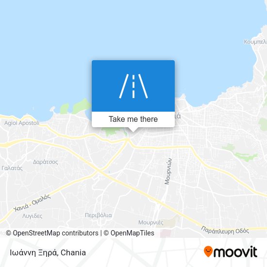 Ιωάννη Ξηρά map