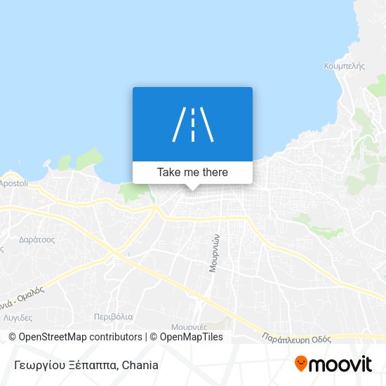 Γεωργίου Ξέπαππα map