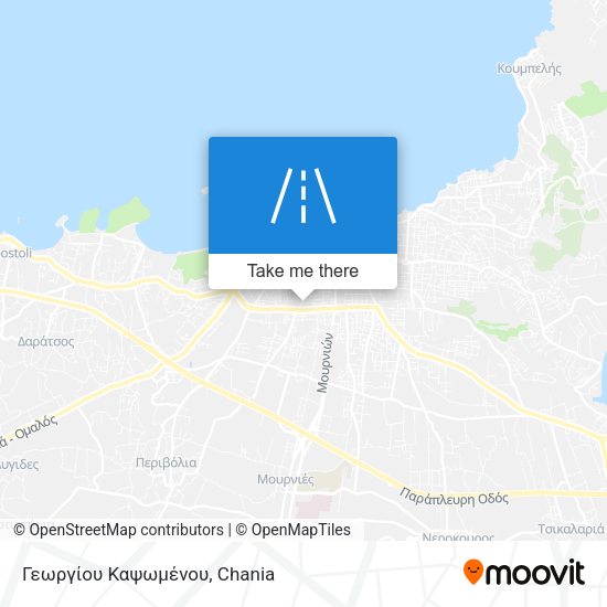 Γεωργίου Καψωμένου map