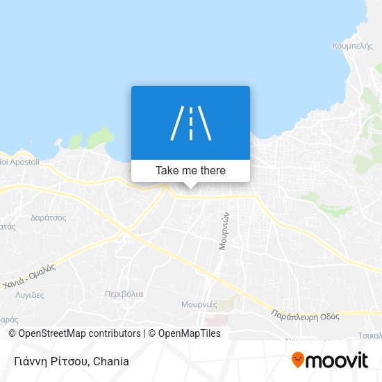 Γιάννη Ρίτσου map