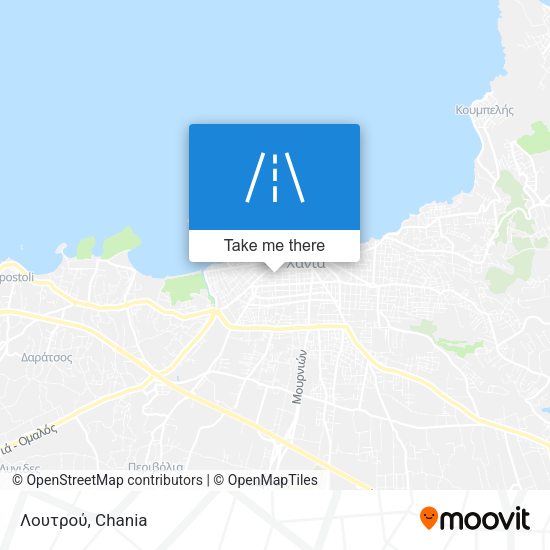 Λουτρού map