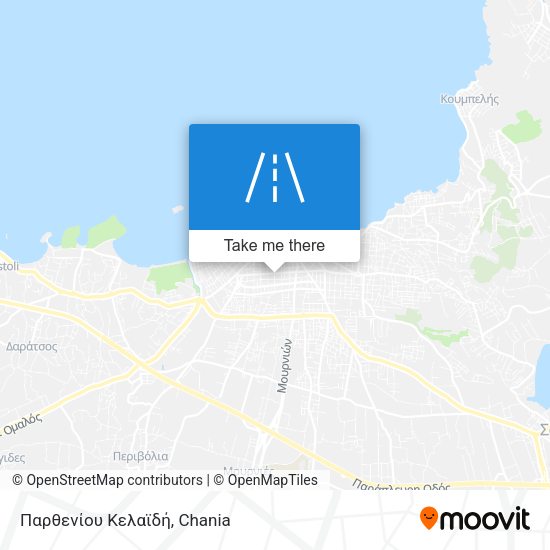 Παρθενίου Κελαϊδή map