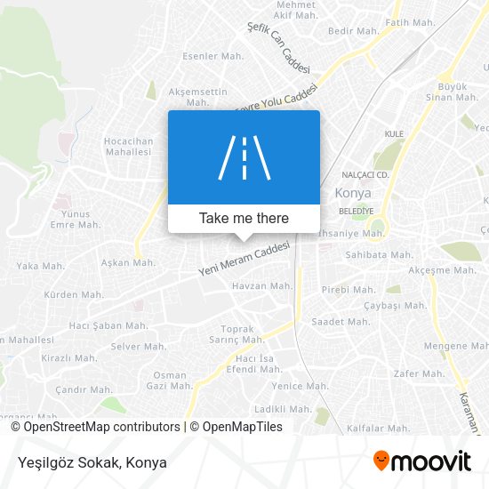 Yeşilgöz Sokak map