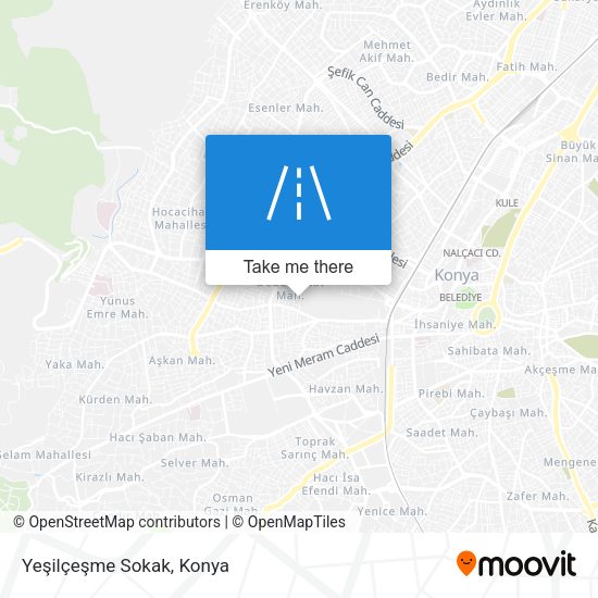 Yeşilçeşme Sokak map