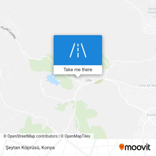 Şeytan Köprüsü map
