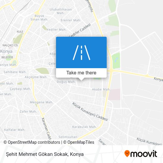 Şehit Mehmet Gökan Sokak map