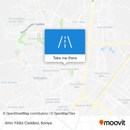 Altın Yıldız Caddesi map