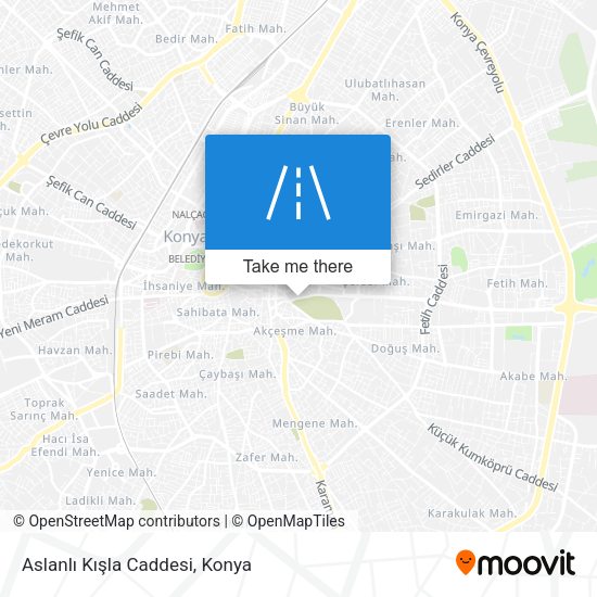 Aslanlı Kışla Caddesi map
