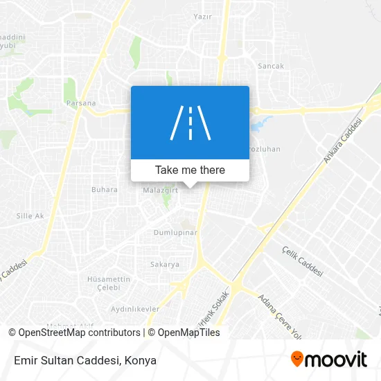 Emir Sultan Caddesi map