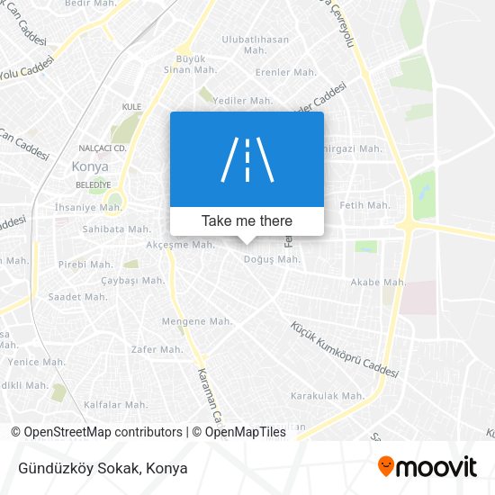 Gündüzköy Sokak map