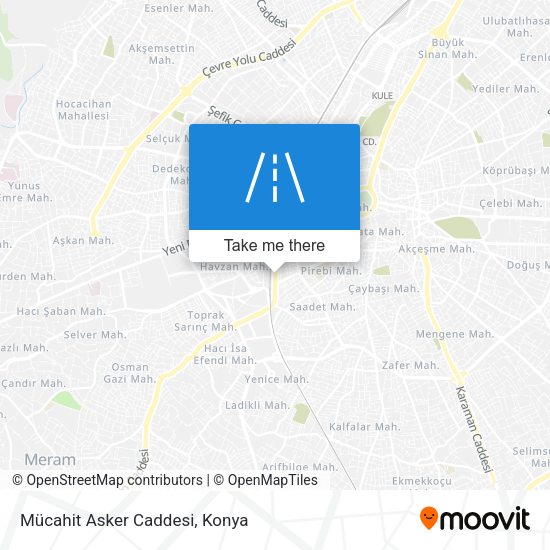 Mücahit Asker Caddesi map