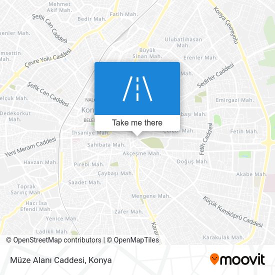 Müze Alanı Caddesi map