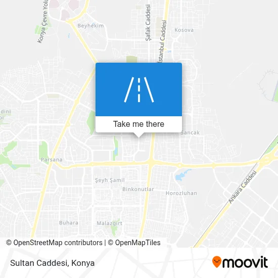 Sultan Caddesi map