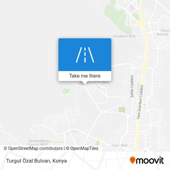 Turgut Özal Bulvarı map