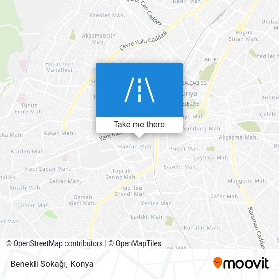 Benekli Sokağı map