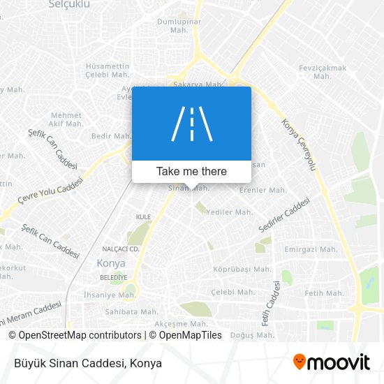 Büyük Sinan Caddesi map