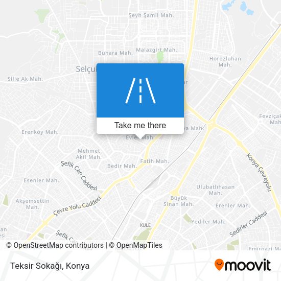 Teksir Sokağı map