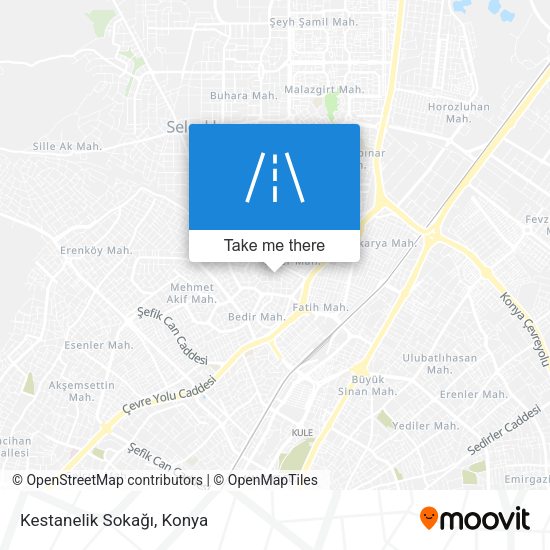 Kestanelik Sokağı map