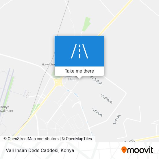 Vali İhsan Dede Caddesi map