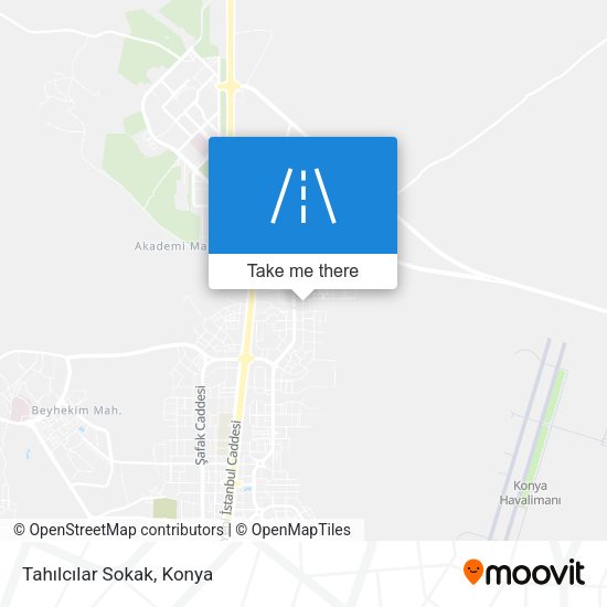 Tahılcılar Sokak map