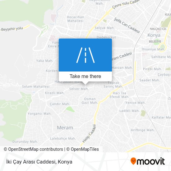 İki Çay Arası Caddesi map