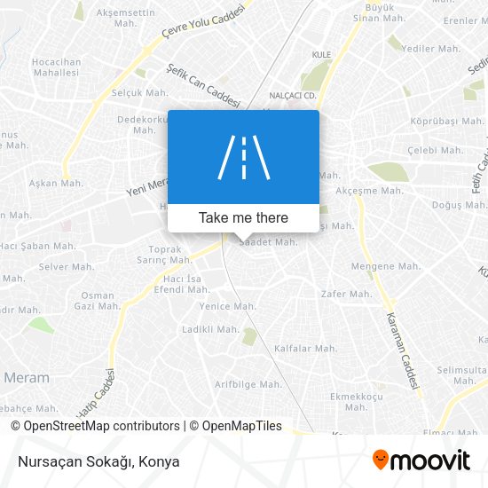Nursaçan Sokağı map