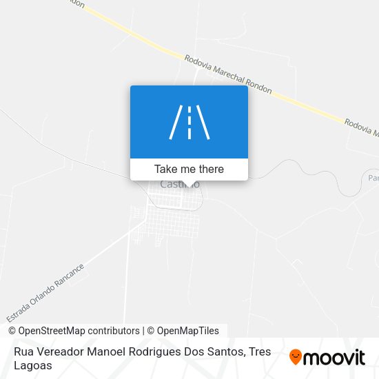 Rua Vereador Manoel Rodrigues Dos Santos map