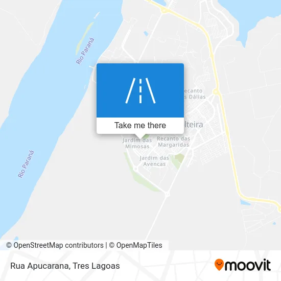 Rua Apucarana map