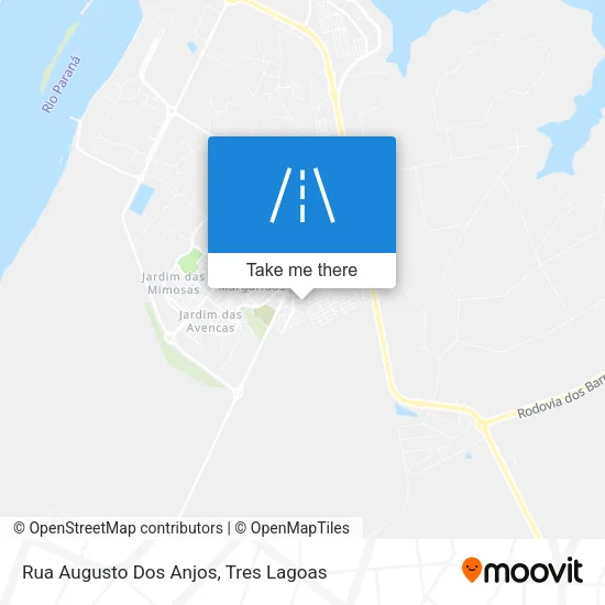 Rua Augusto Dos Anjos map