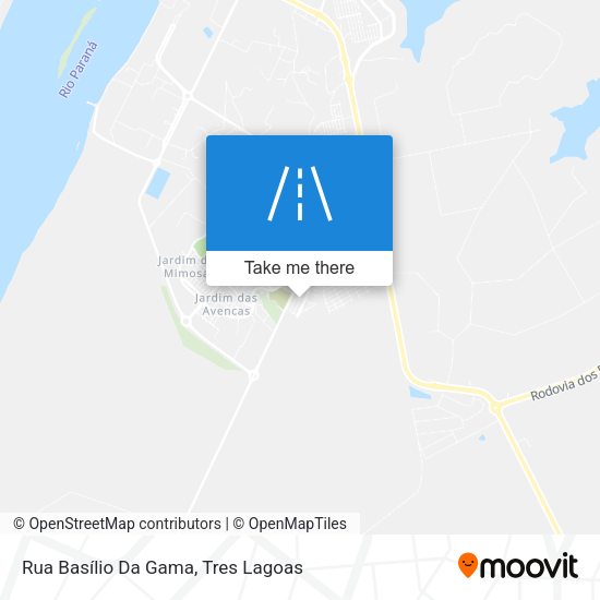 Rua Basílio Da Gama map