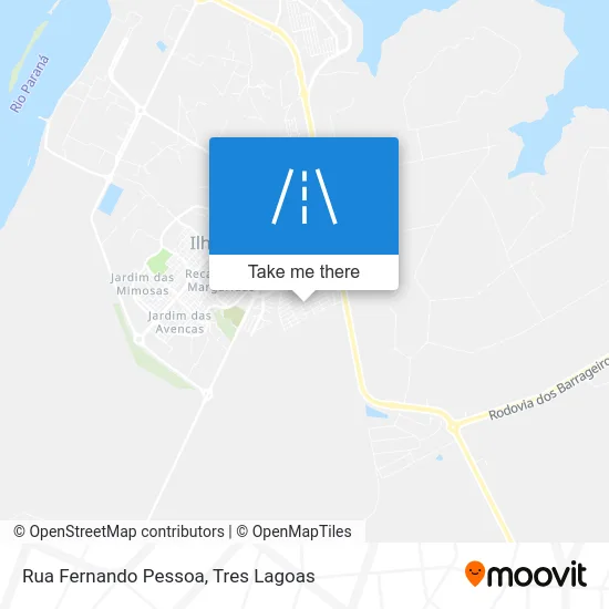 Rua Fernando Pessoa map