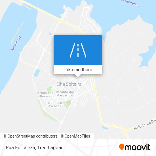 Rua Fortaleza map