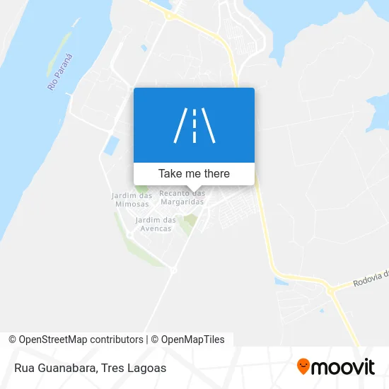 Rua Guanabara map