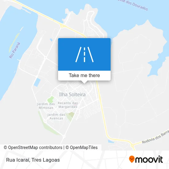 Rua Icaraí map