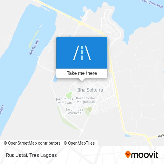 Rua Jataí map