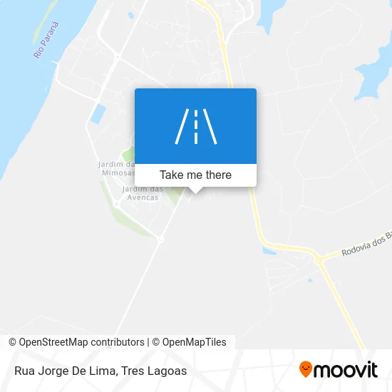 Rua Jorge De Lima map