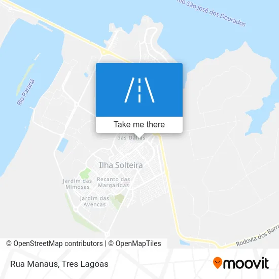Rua Manaus map