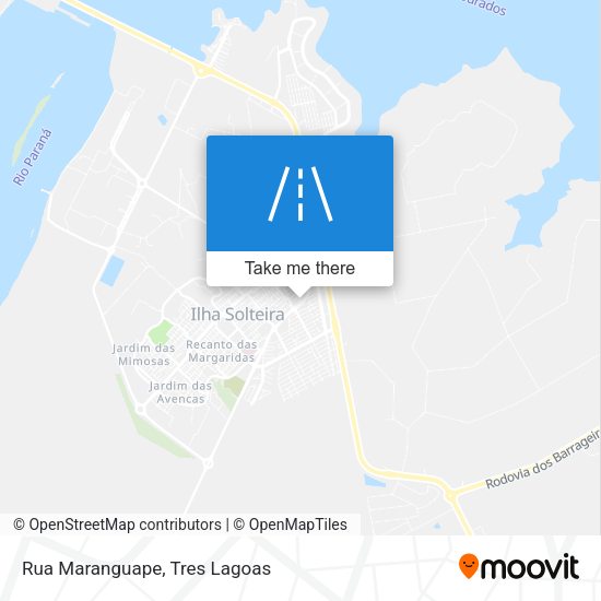 Rua Maranguape map