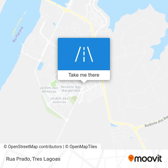 Rua Prado map